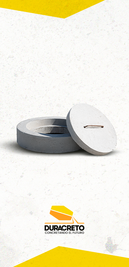 Casquete de Concreto + Tapadera